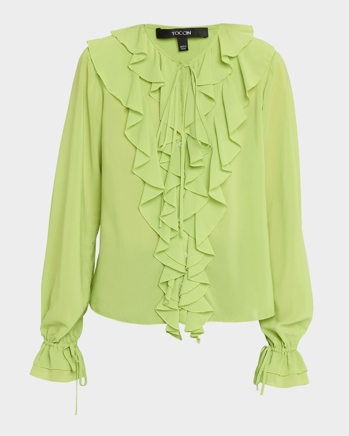 Tobi Ruffle Blouse