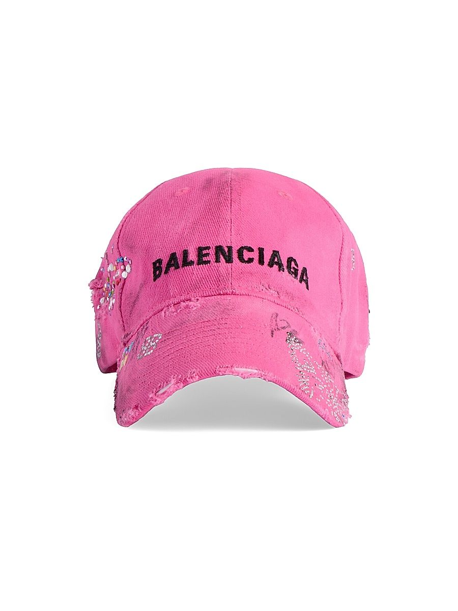 Men's Upcycled Cap - Pink - Size Large