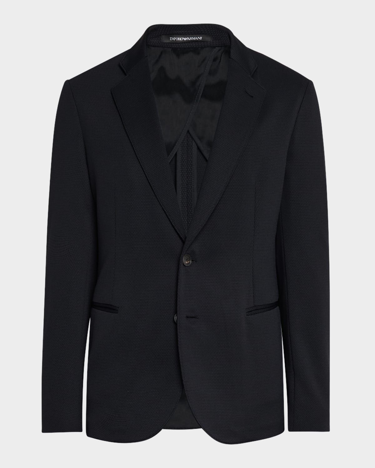 Men & apos;s Rice Stitch Single-Breasted Sport Coat