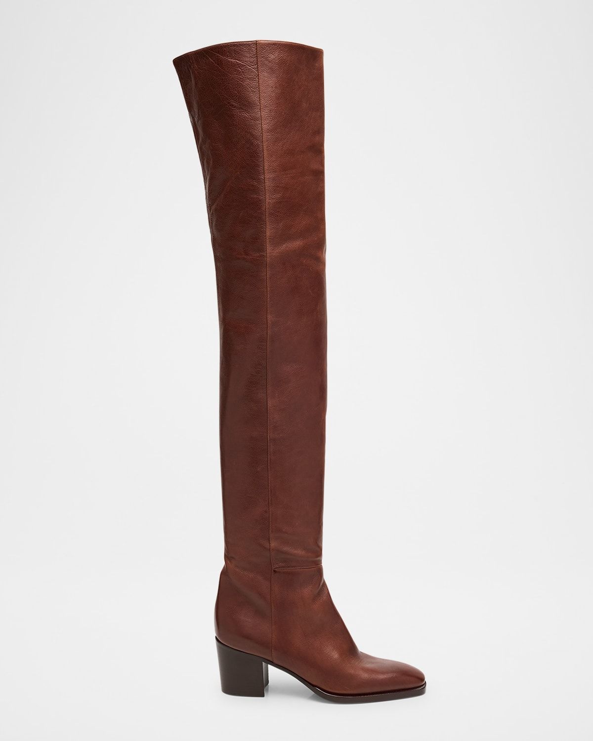 Odeon Leather Over-The-Knee Boots