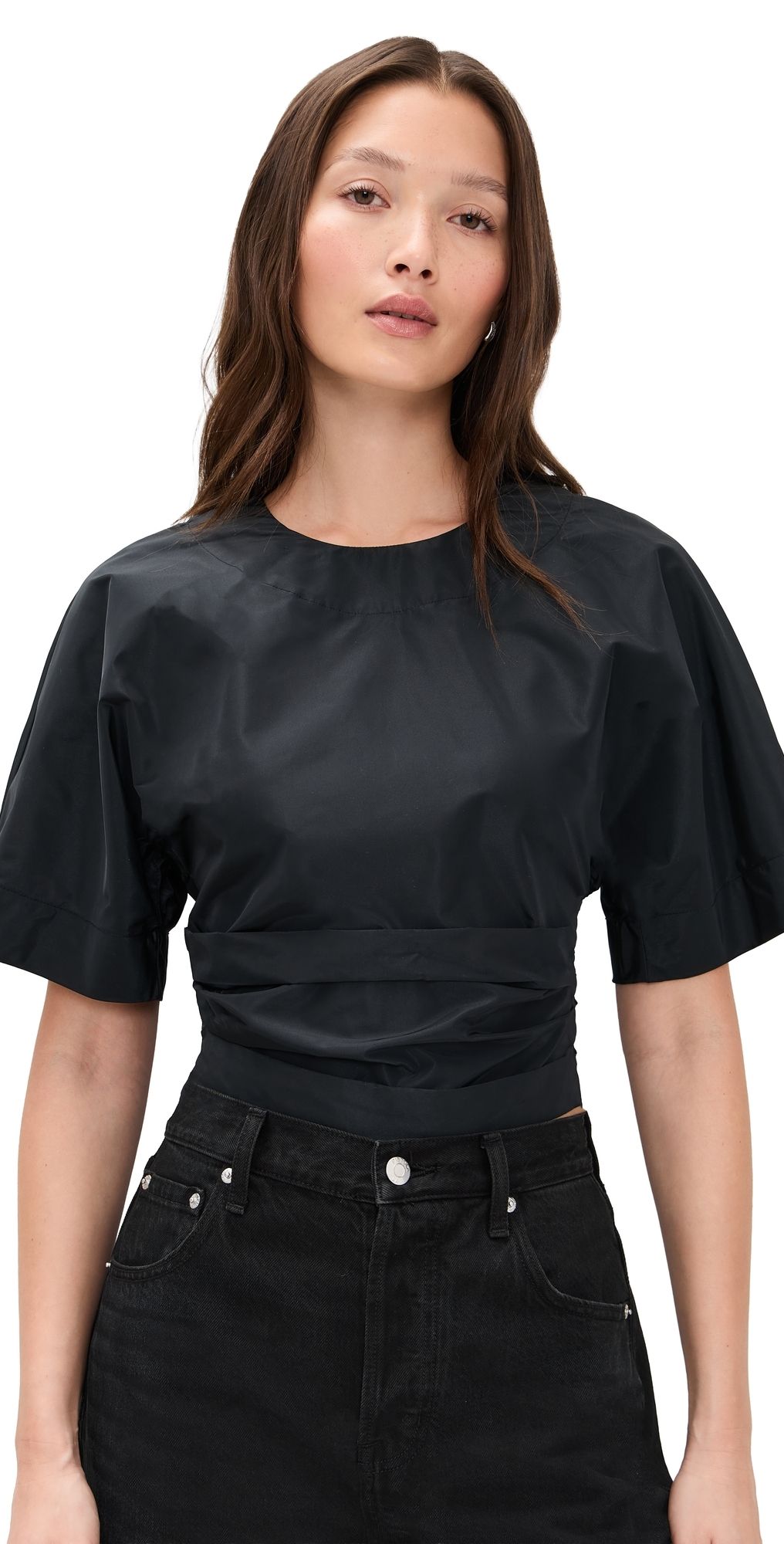 STAUD Michelina Top Black XL