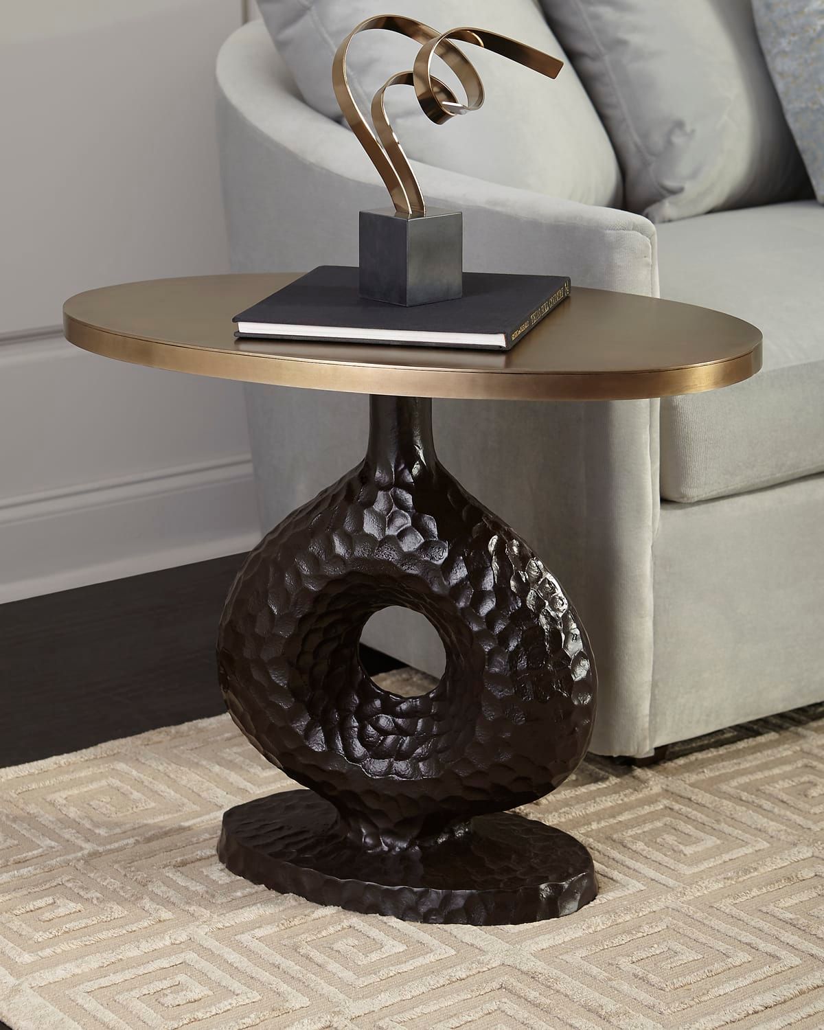 Seth Textured Side Table