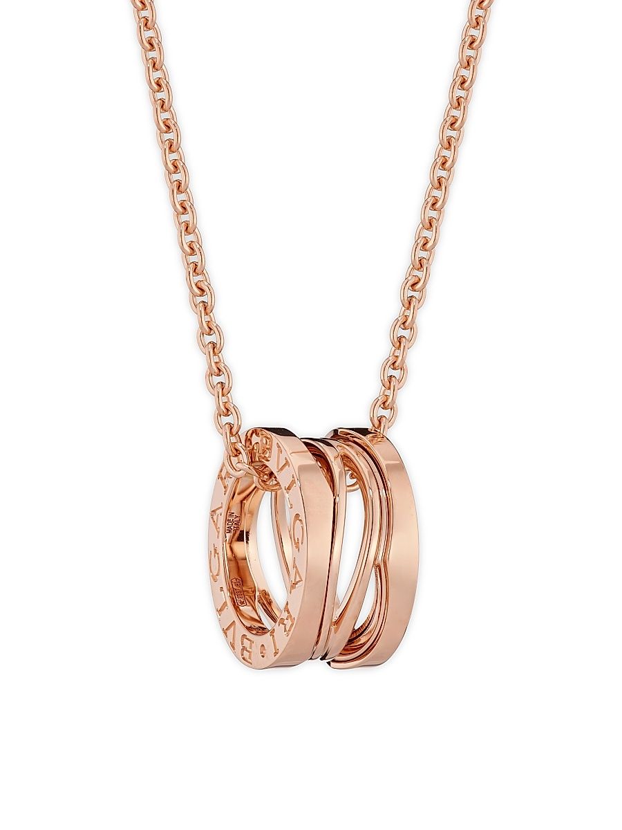 B. zero1 Design Legend 18K Rose Gold Necklace - Rose Gold