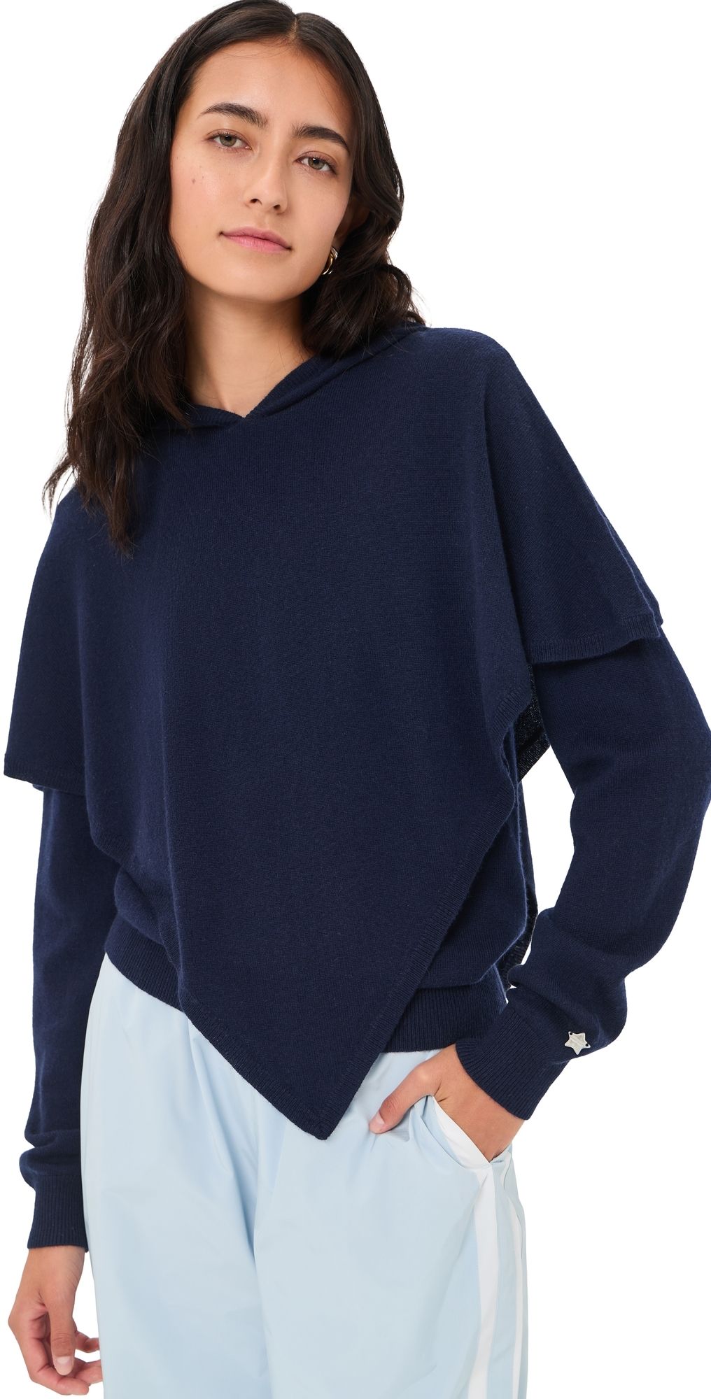 Sandy Liang Barrow Sweater Navy L
