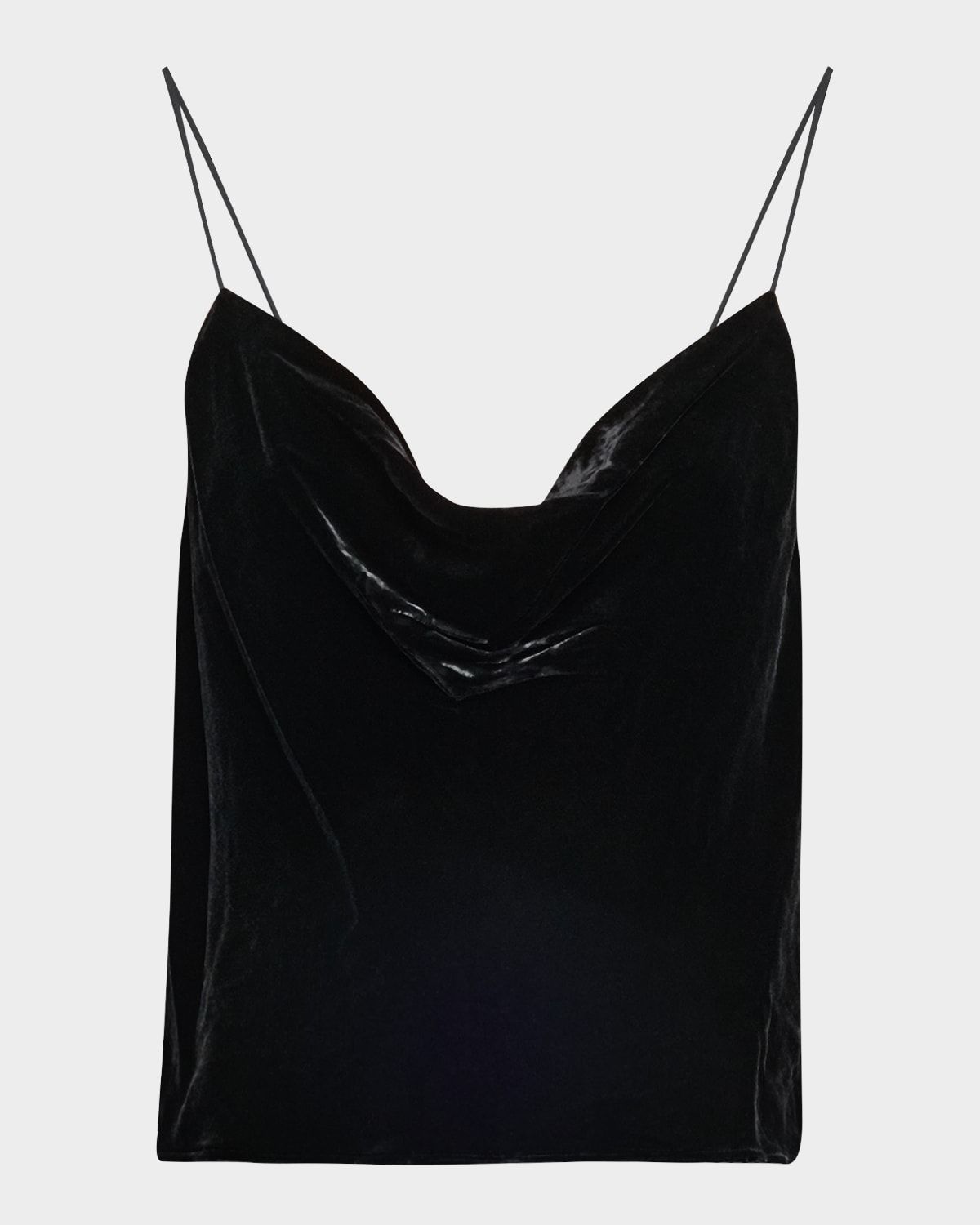 Calista Cowl-Neck Silk Camisole
