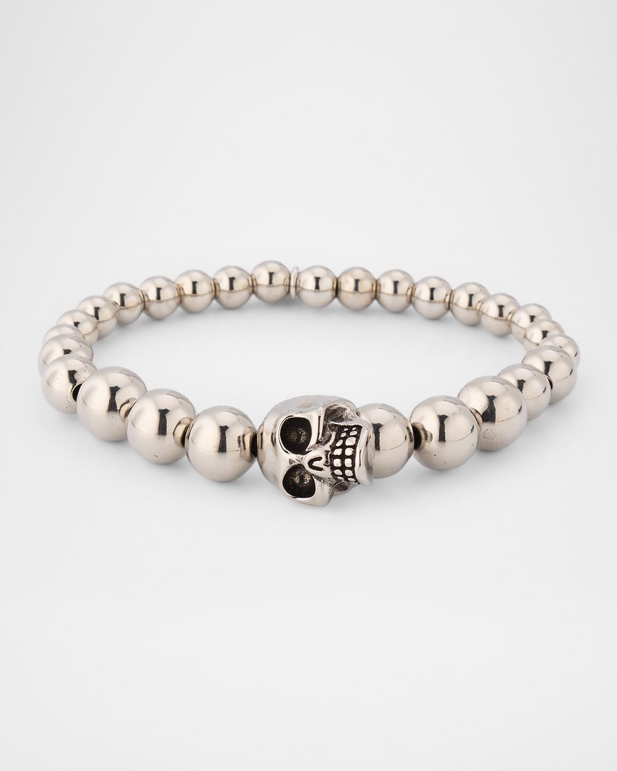 Men & apos;s Skull Bead Bracelet