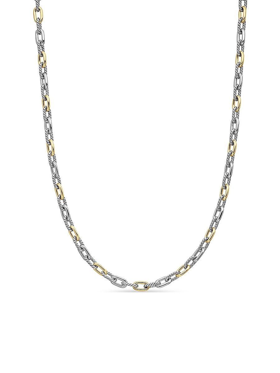 Women's DY Madison Chain Necklace in Sterling Silver - Silver - Size 20