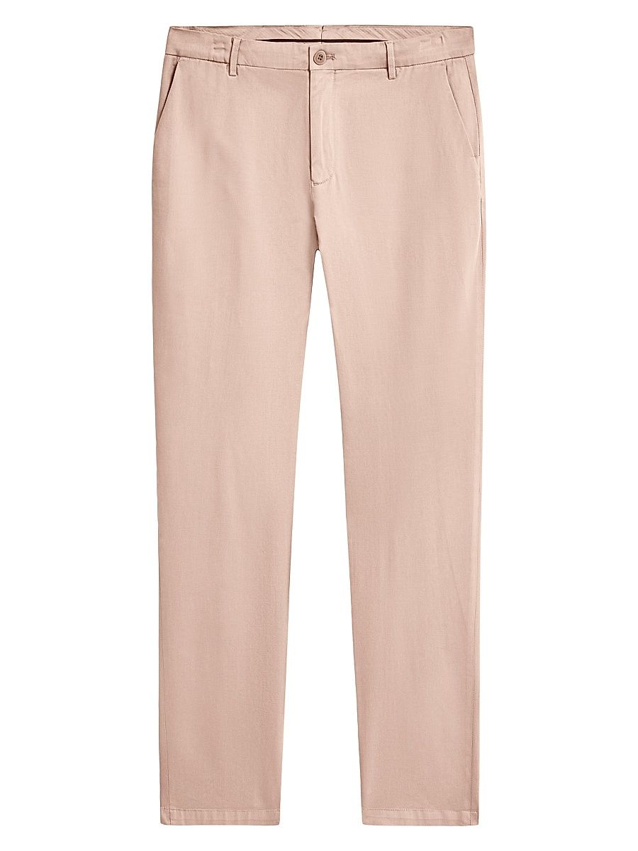 Bugatchi Men's Stretch Parker Chino Pants - Caramel - Size 34