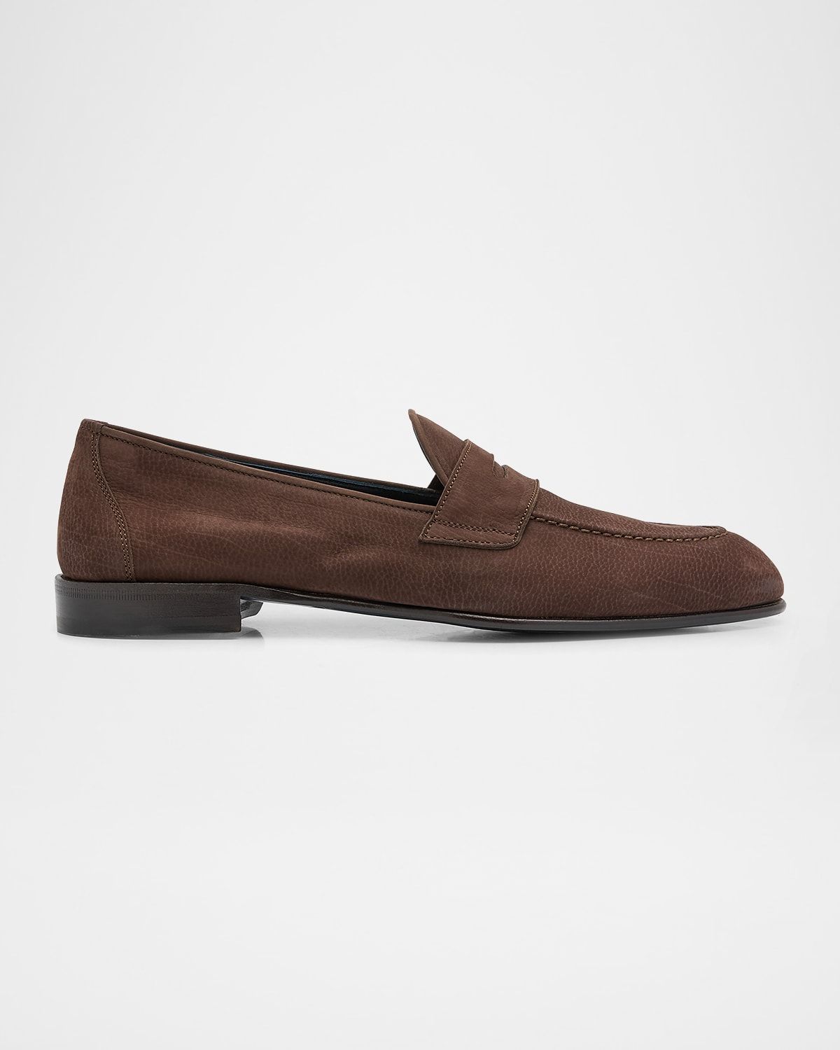 Men & apos;s Suede Penny Loafers