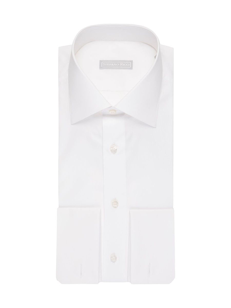 Men's Handmade Asti Shirt - White - Size 19