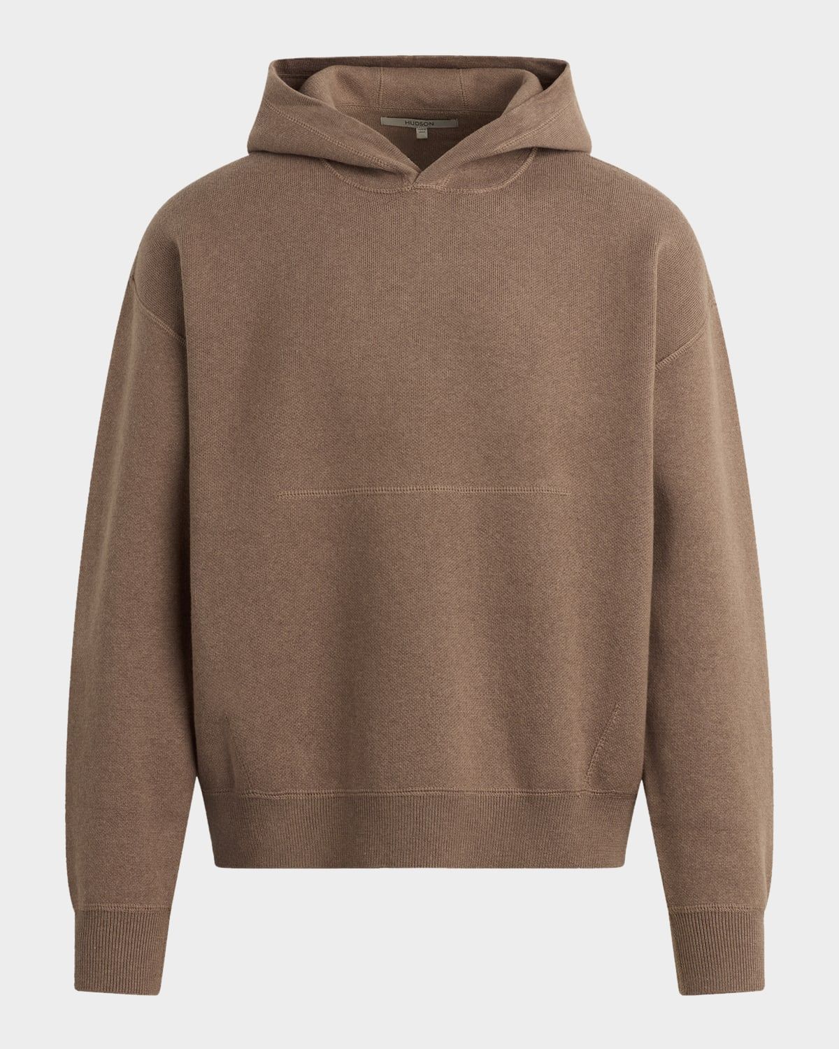 Men & apos;s Cotton and Cashmere Double-Knit Hoodie