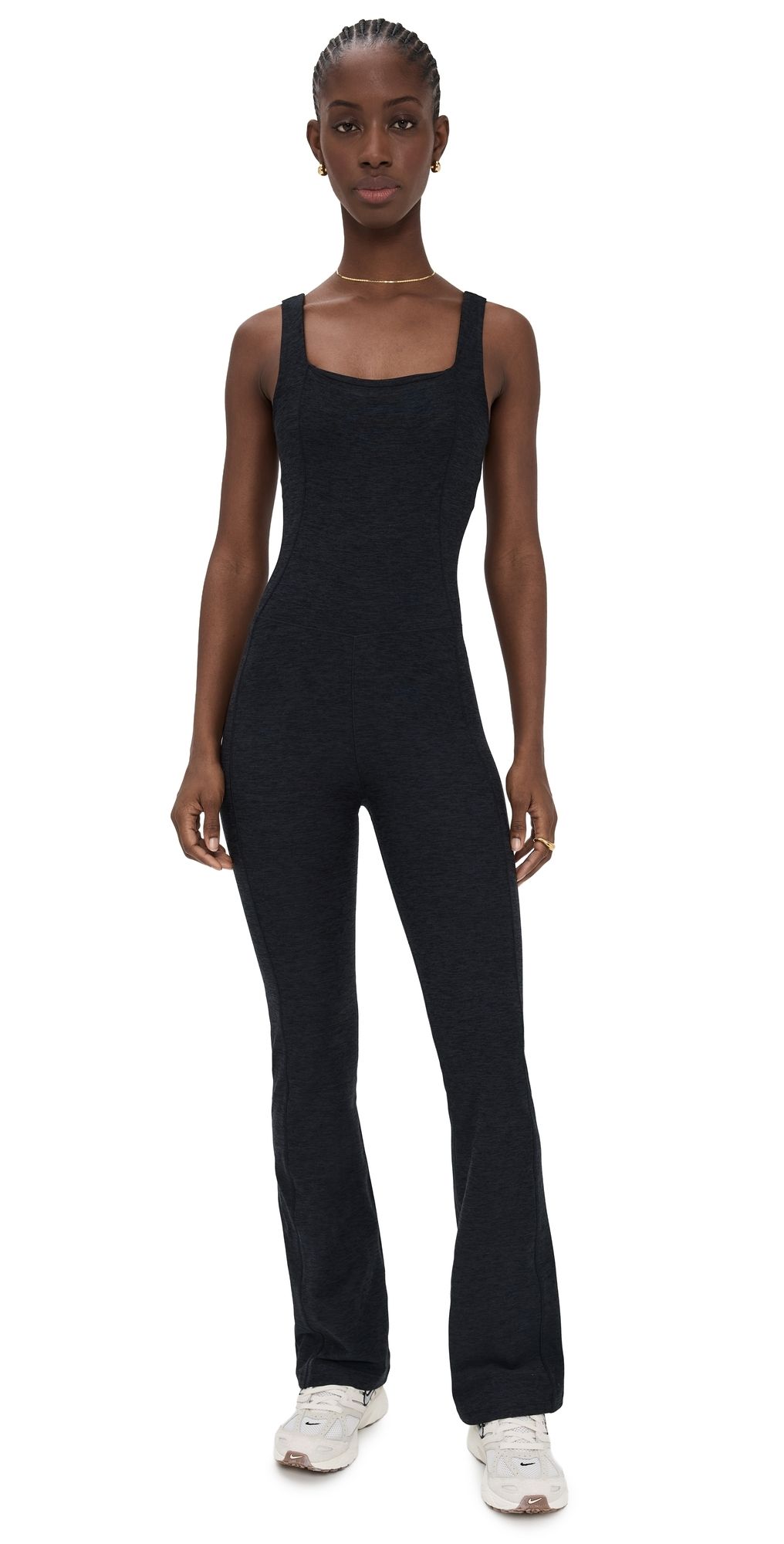 Beyond Yoga Spacedye Always Bootcut Jumpsuit Darkest Night XS