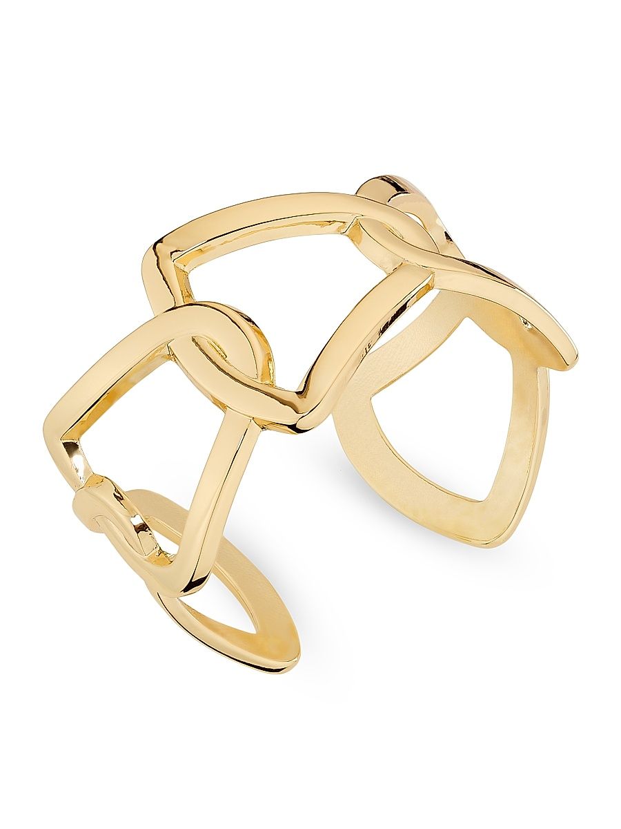 Women's Analisse Goldtone Cuff Bracelet - Gold