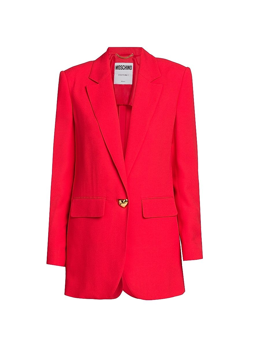 Women's Enverse Satin Jacket - Fantasy Print Red - Size 2
