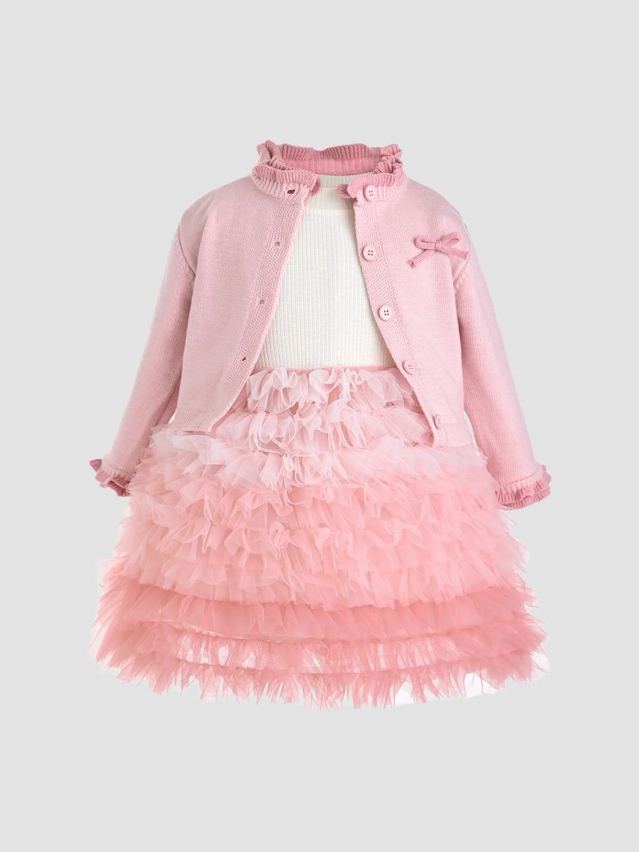 Mimi Tutu Girl's Little Girl's & Girl's Nola Dress Set - Pink - Size 8