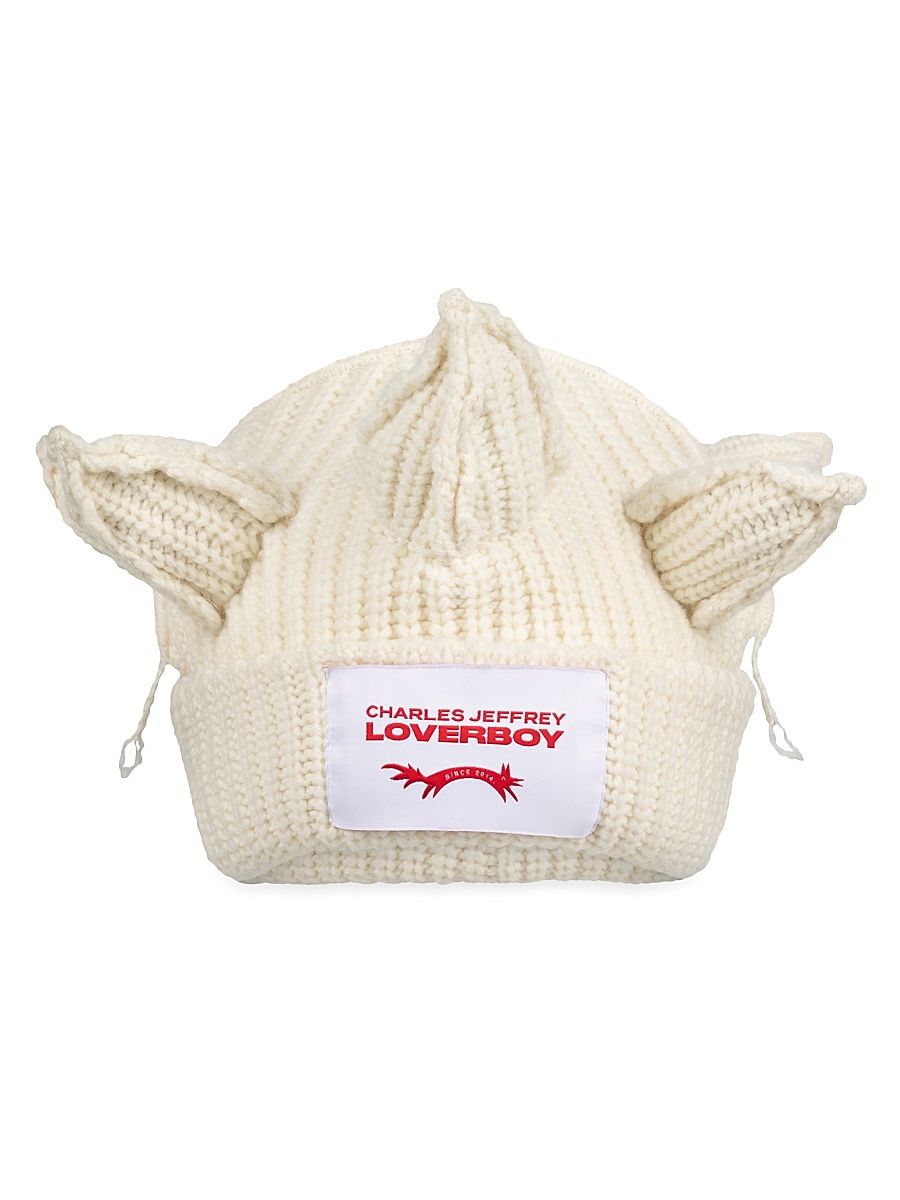 Men's Clash Of Clans x Charles Jeffrey Loverboy Chunky Berserker Beanie - Ecru