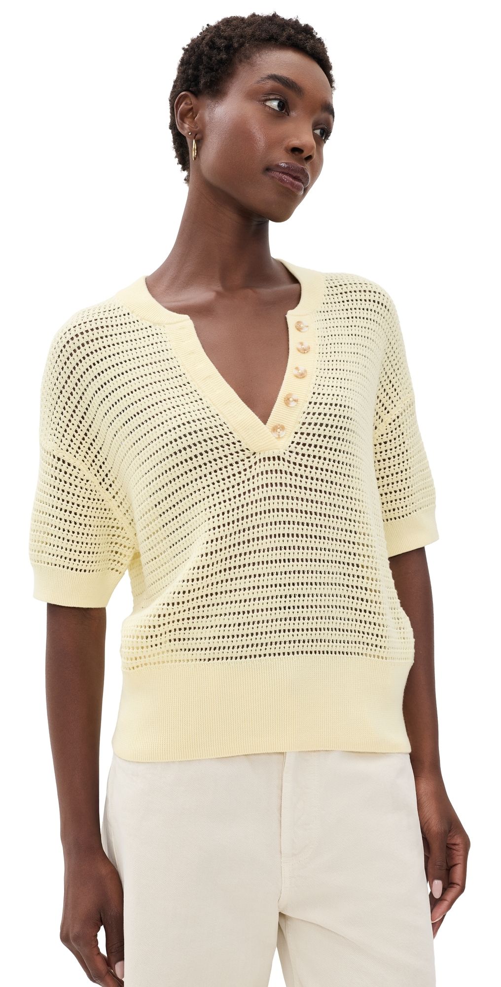 Varley Callie Top Anise Flower XL