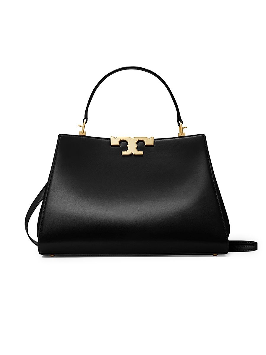Women's Eleanor Leather Satchel - Black