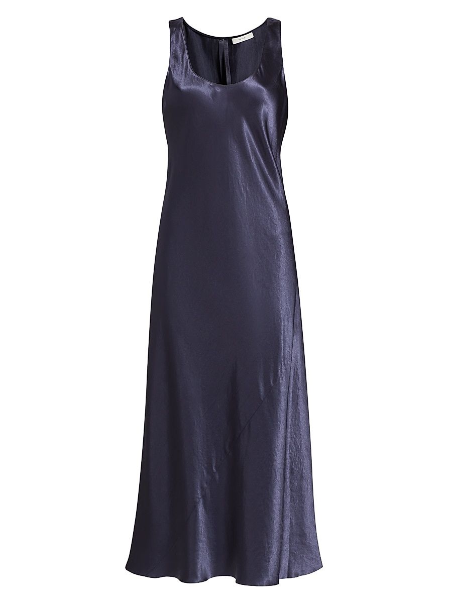 Women's Bias Tank Maxi Dress - Night Lake - Size XXS