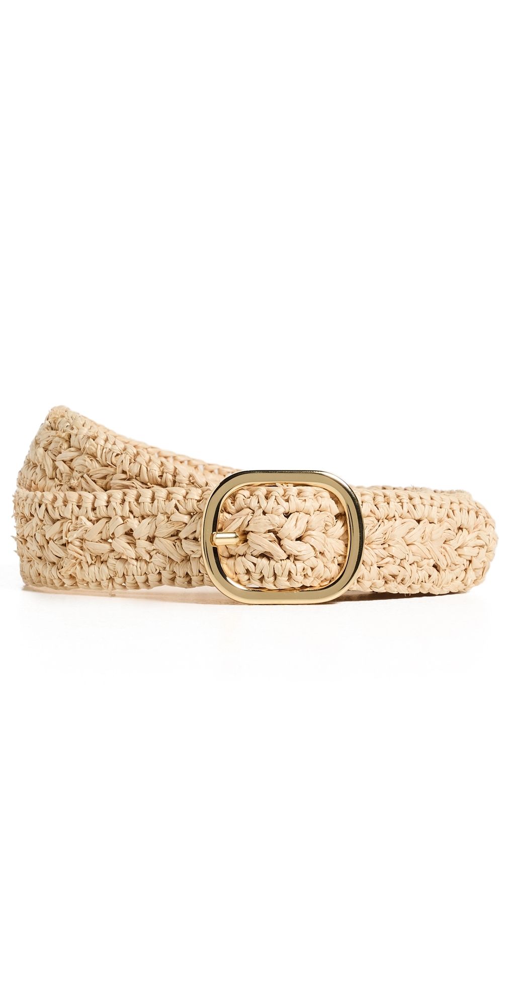Veronica Beard Raffia Loop Belt Natural S