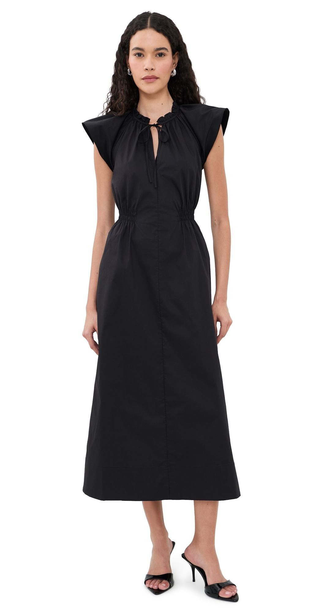 Tanya Taylor Ivana Dress Black M