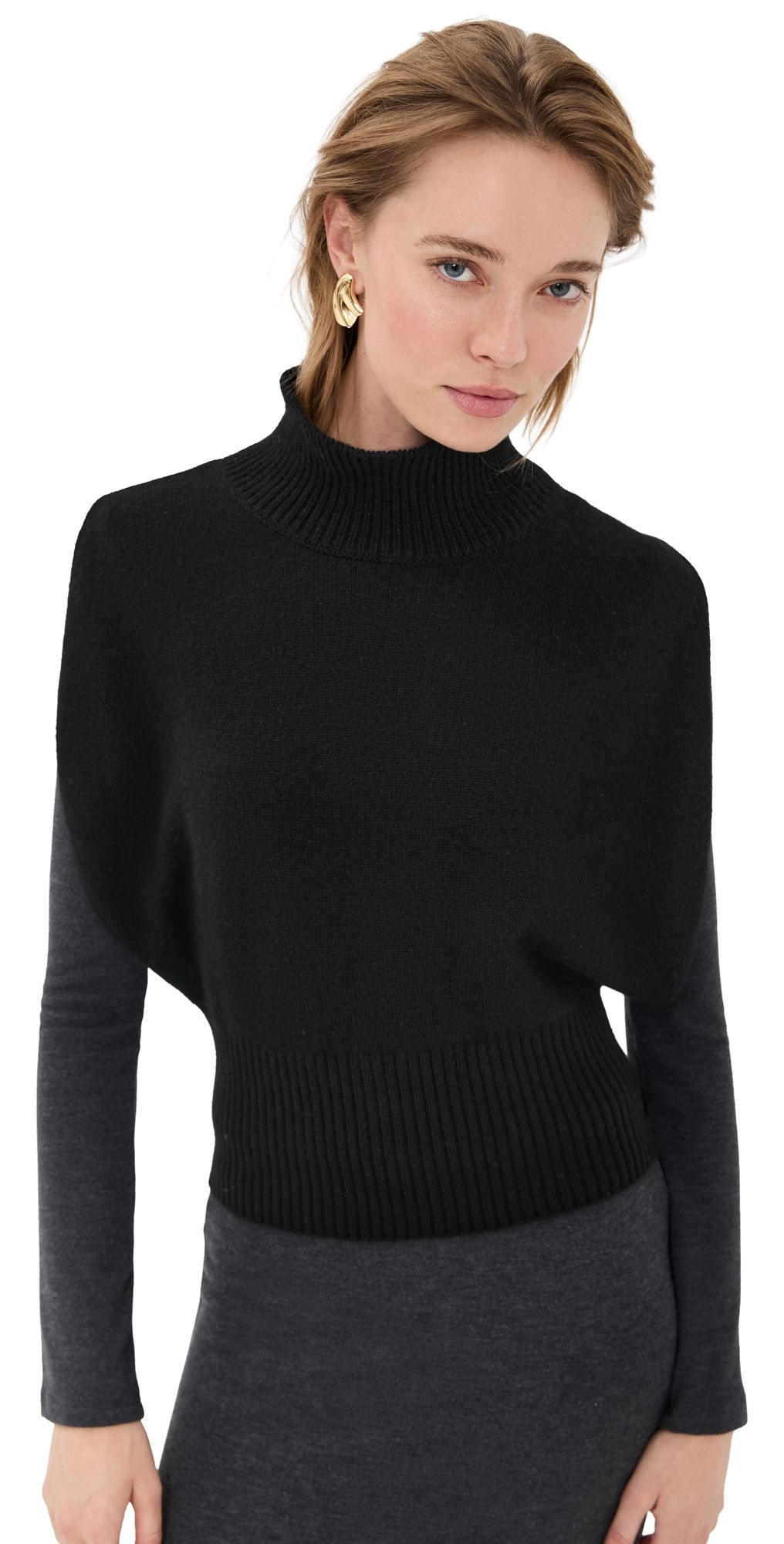 LISA YANG Zaya Cashmere Top Black 2