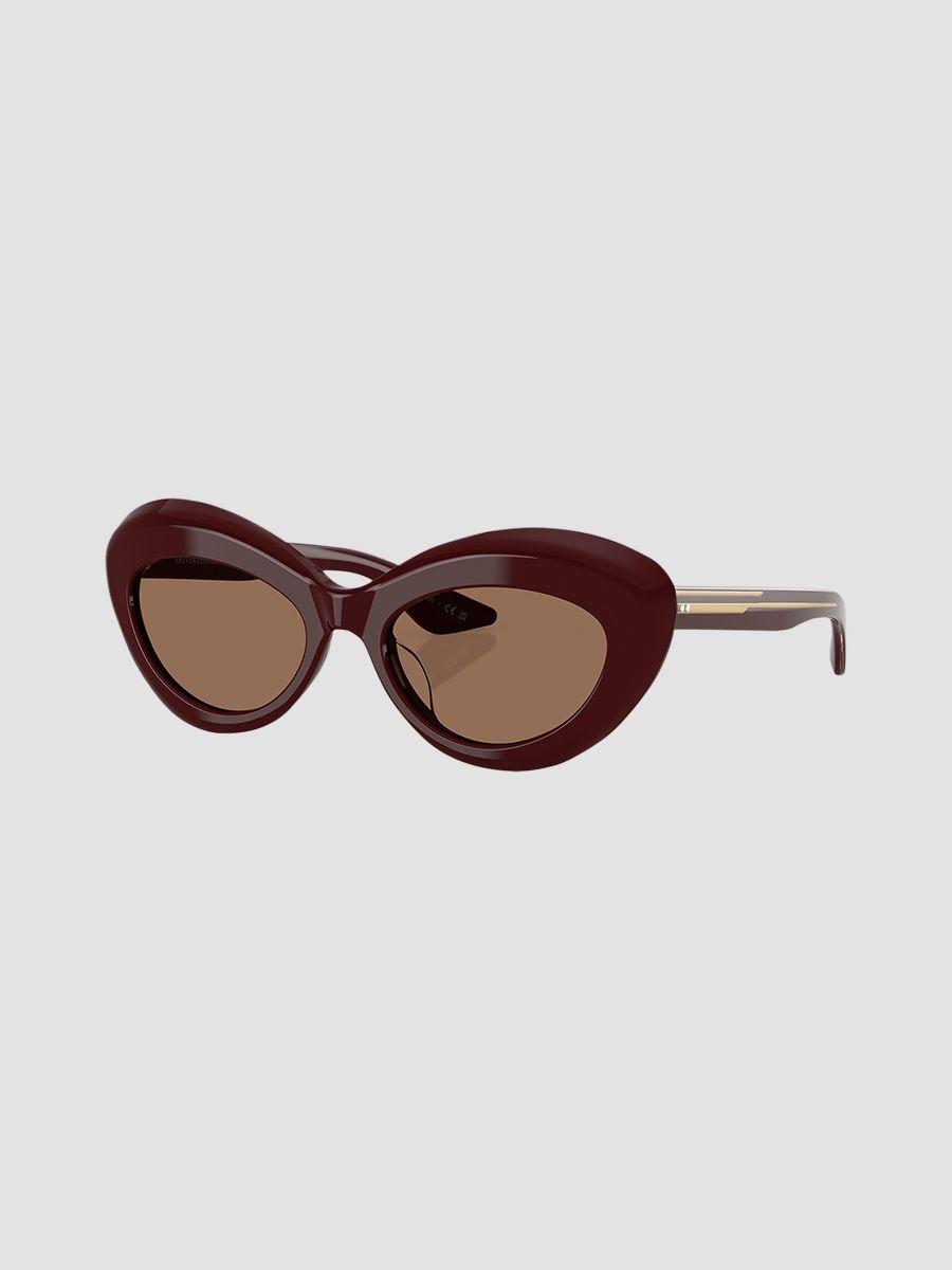 Khaite x Oliver Peoples Women's 53MM Bold Cat-Eye Sunglasses - Burgundy