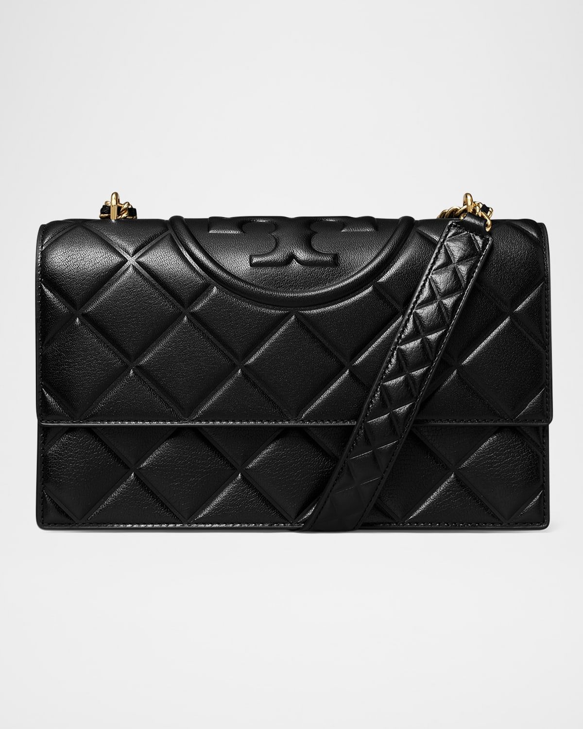 Fleming Convertible Quilted Leather Shoulder Bag