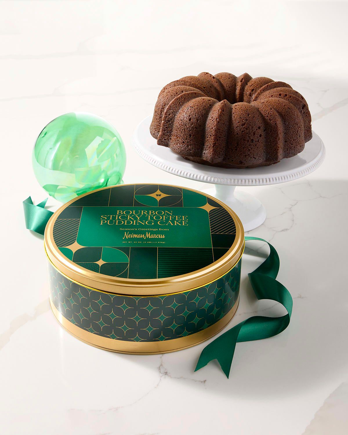 Bourbon Sticky Toffee Pudding Cake, Serves 8-10