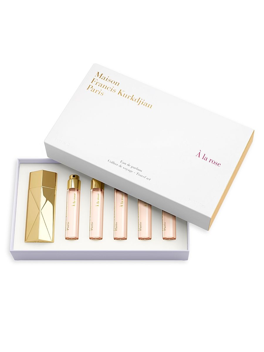 Maison Francis Kurkdjian Women's À La Rose 5-Piece Eau De Parfum Set & Globetrotter Case