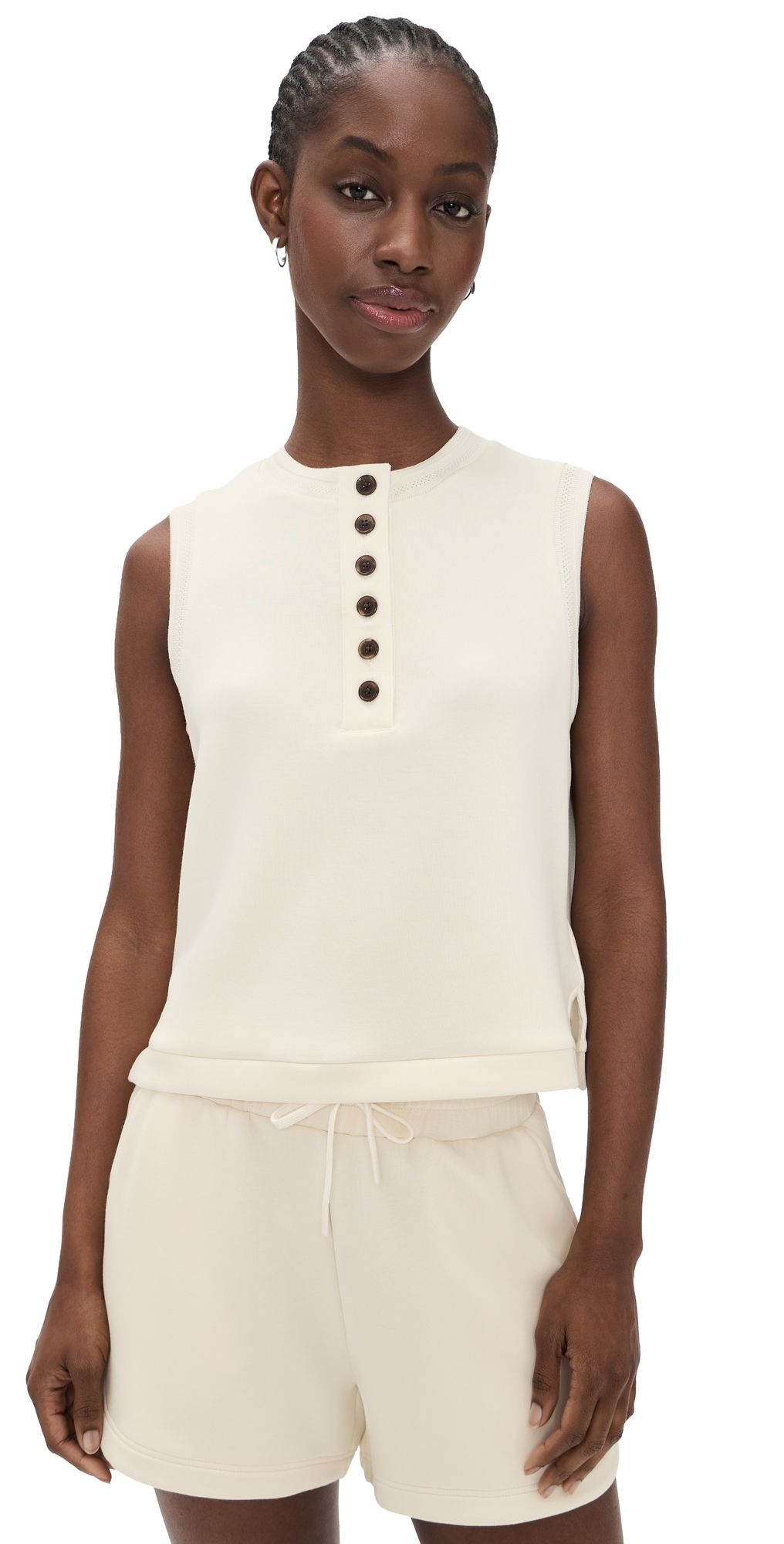 Varley Marla Button Tank Pristine XS