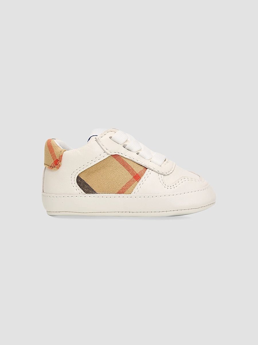 Baby's Check Crib Sneakers - Sand Ip Check - Size 4 (Baby)