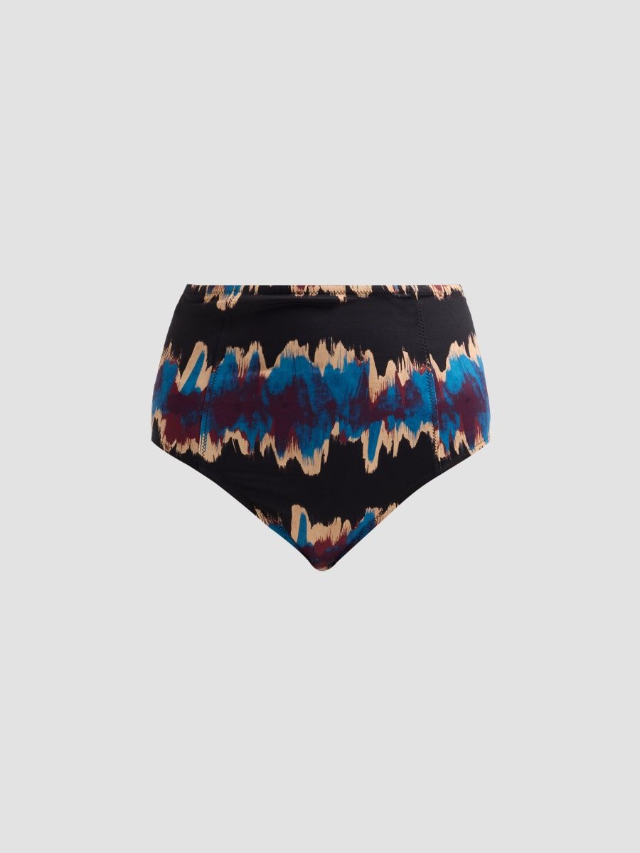 Ulla Johnson Women's Zahara High-Waisted Bikini Bottom - Alloy - Size Small