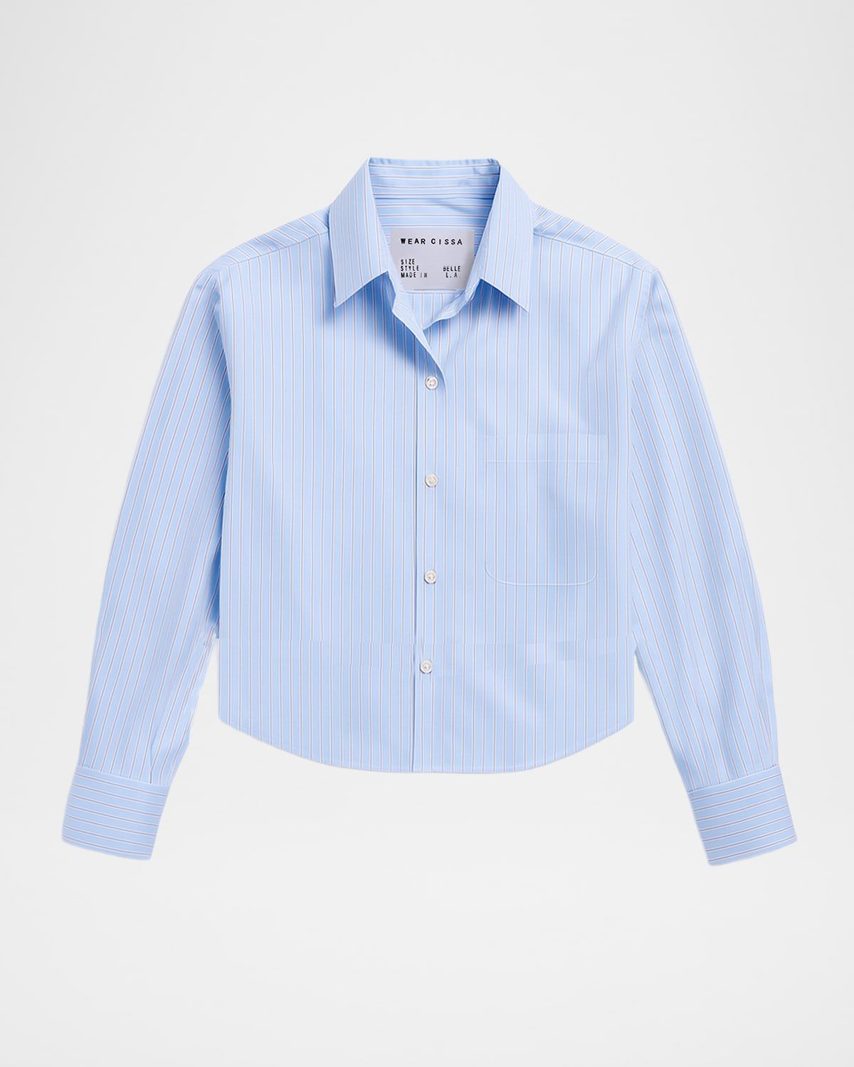 The Belle Striped Button-Front Shirt