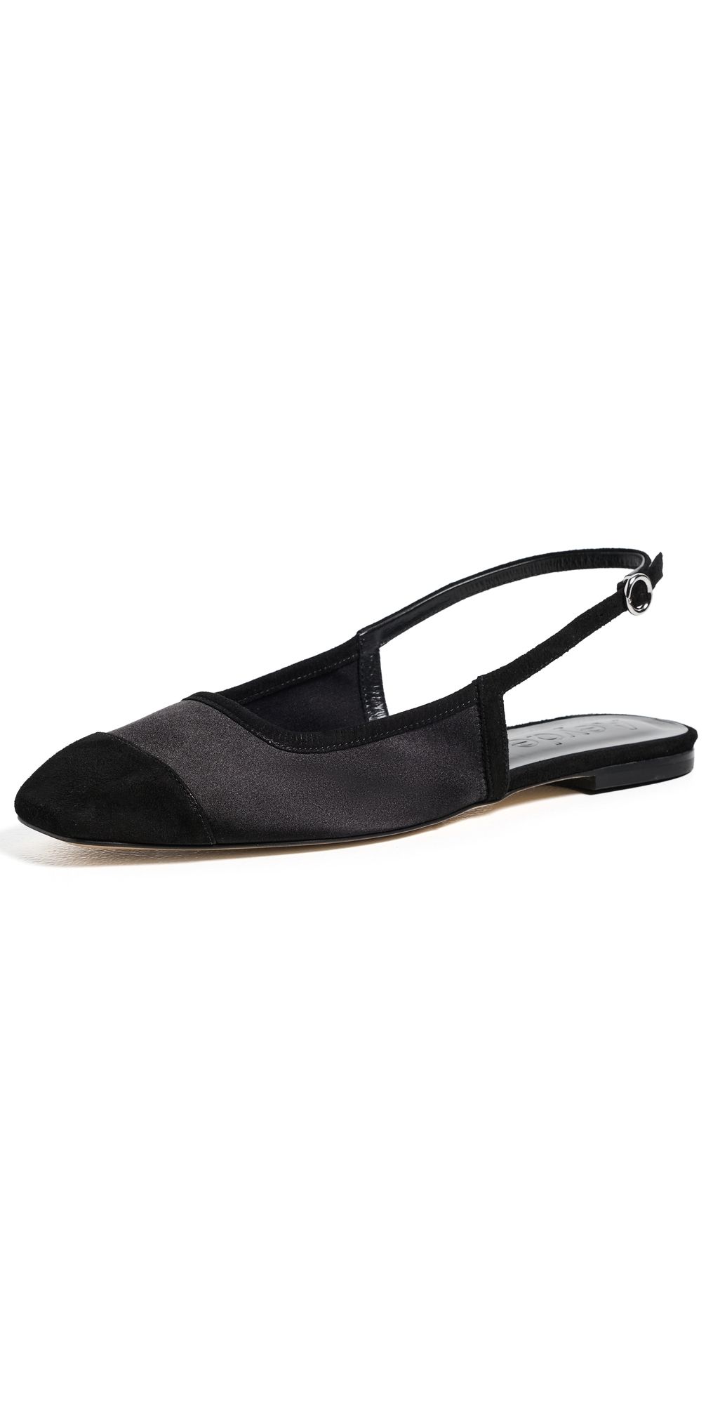 AEYDE Geraldine Cap Ballet Flats Black 37.5