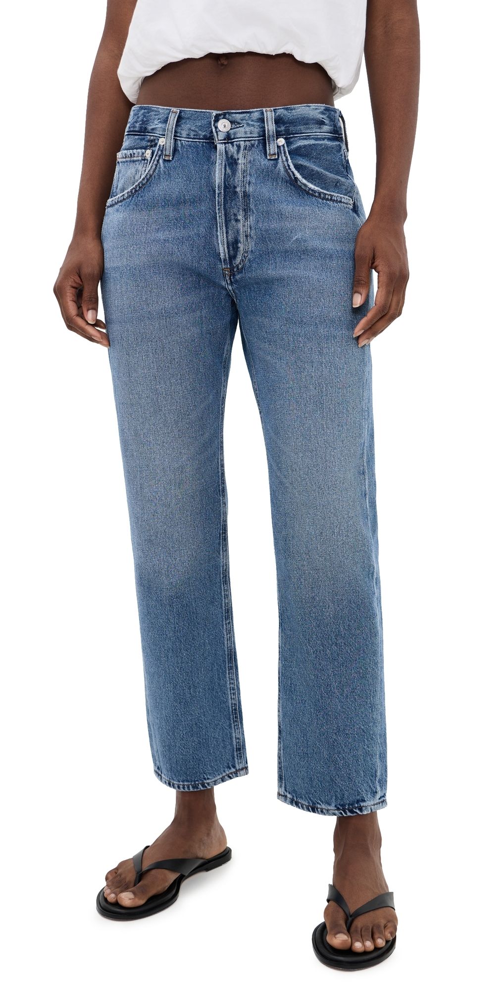 Citizens of Humanity Winslow Boyfriend Cropped Jeans Solstice 31