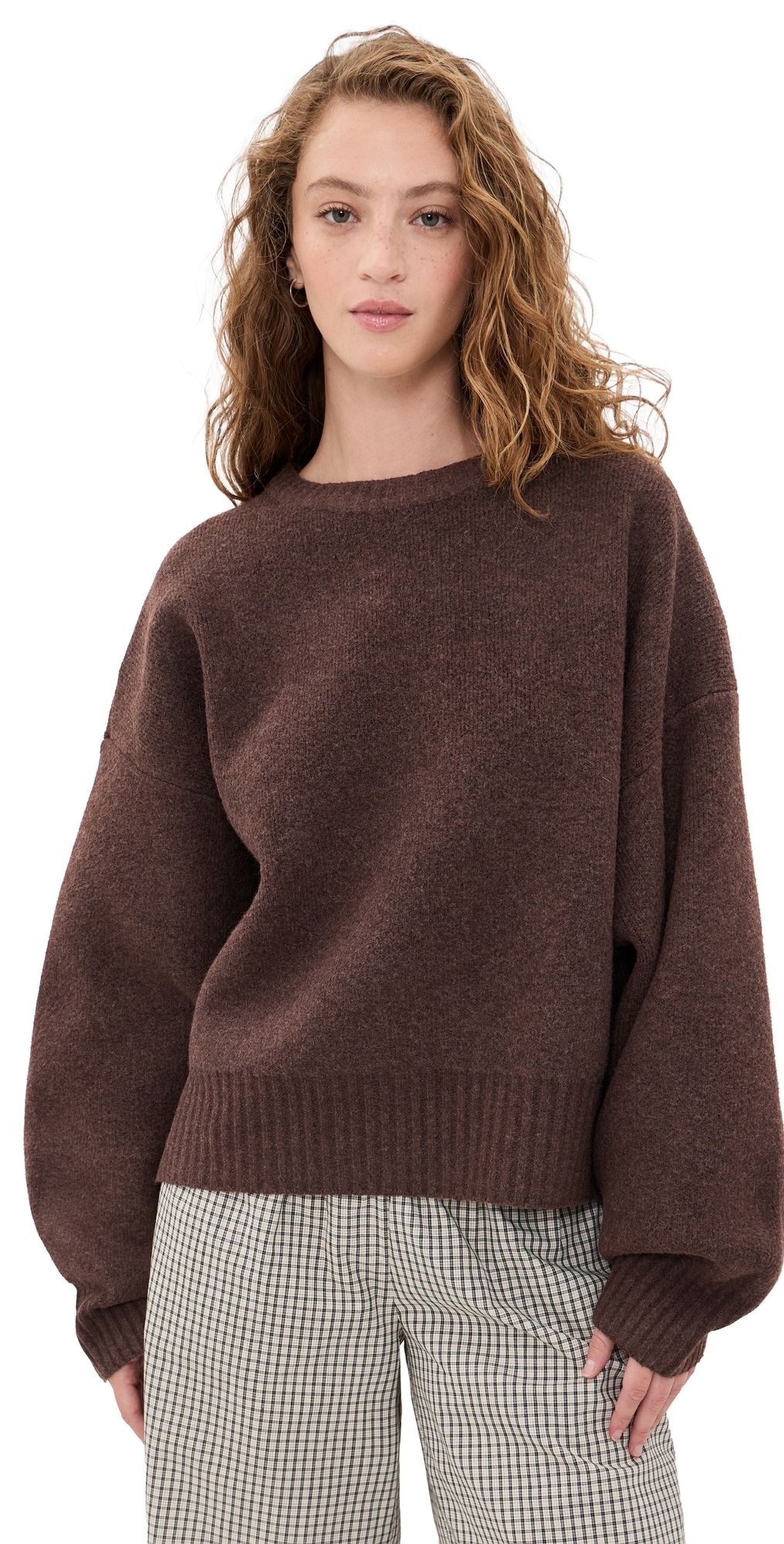 Lioness Dolce Knit Sweater Chocolate XXS