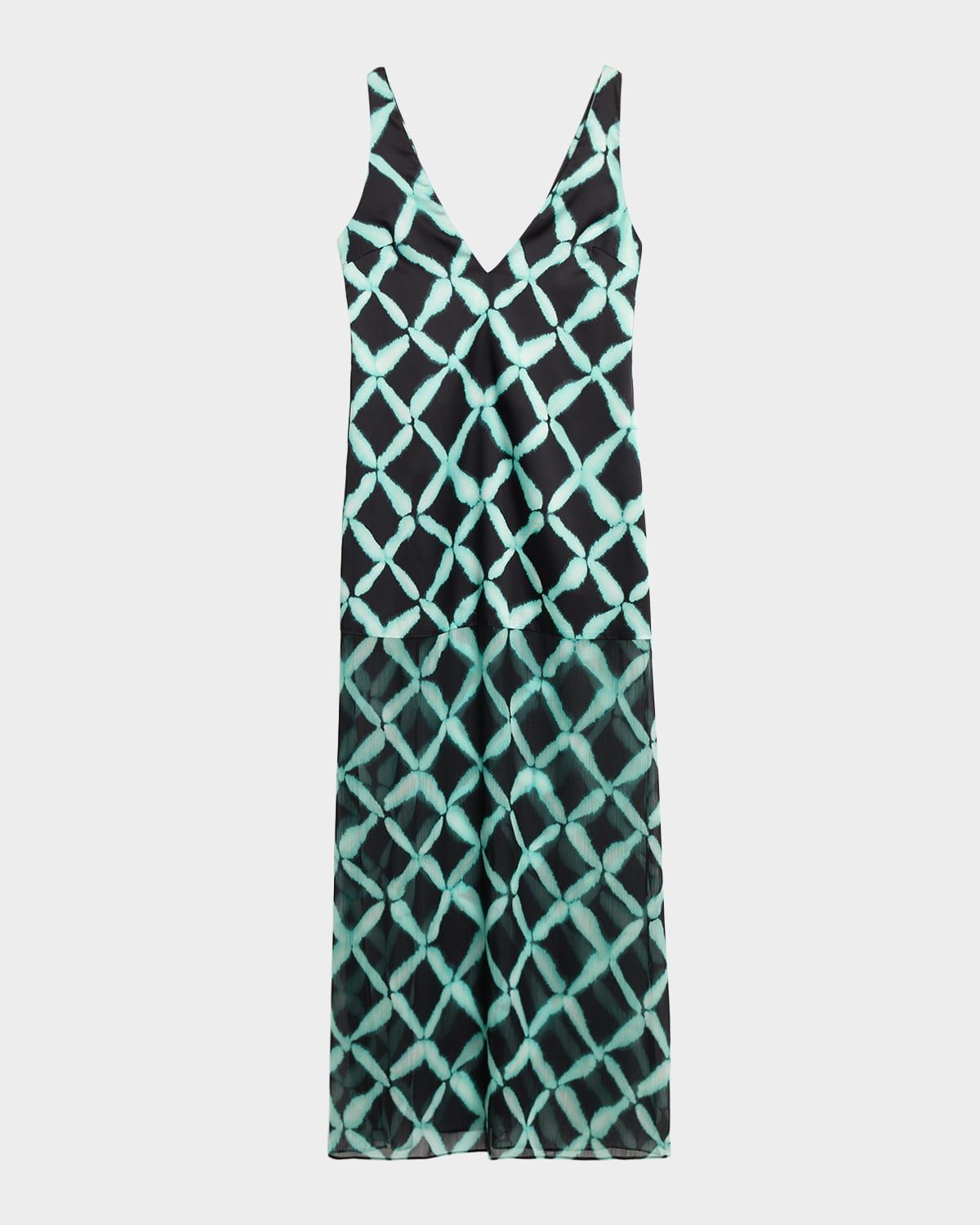 Nina Lattice Maxi Dress