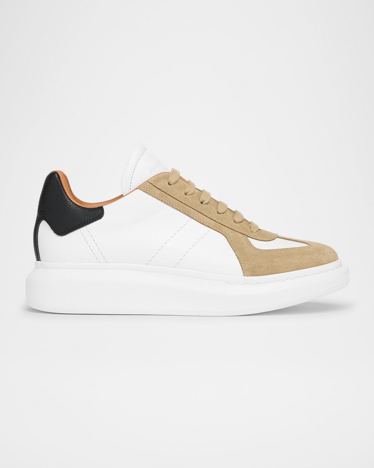 Men's Retro Suede & Leather Oversized Sneakers