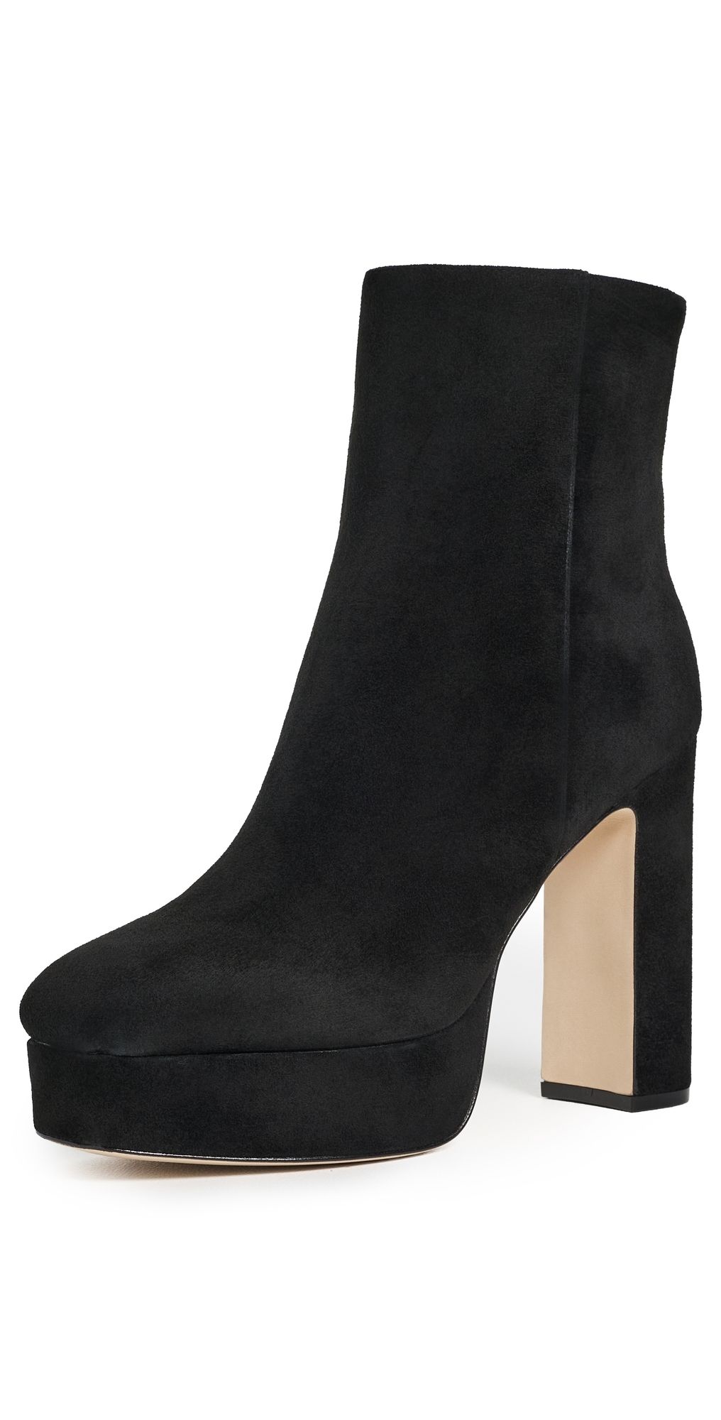 L'AGENCE Soho Boots Black Suede 10
