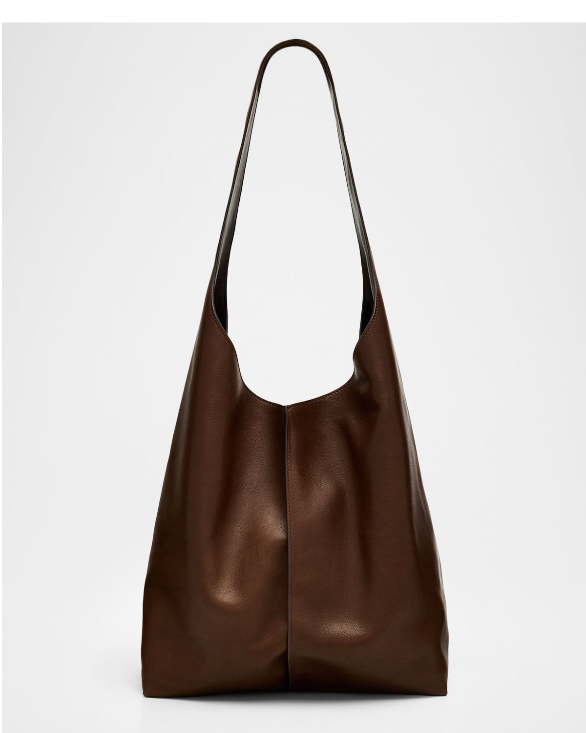 Bindle Stitch Shoulder Bag in Saddle Leather