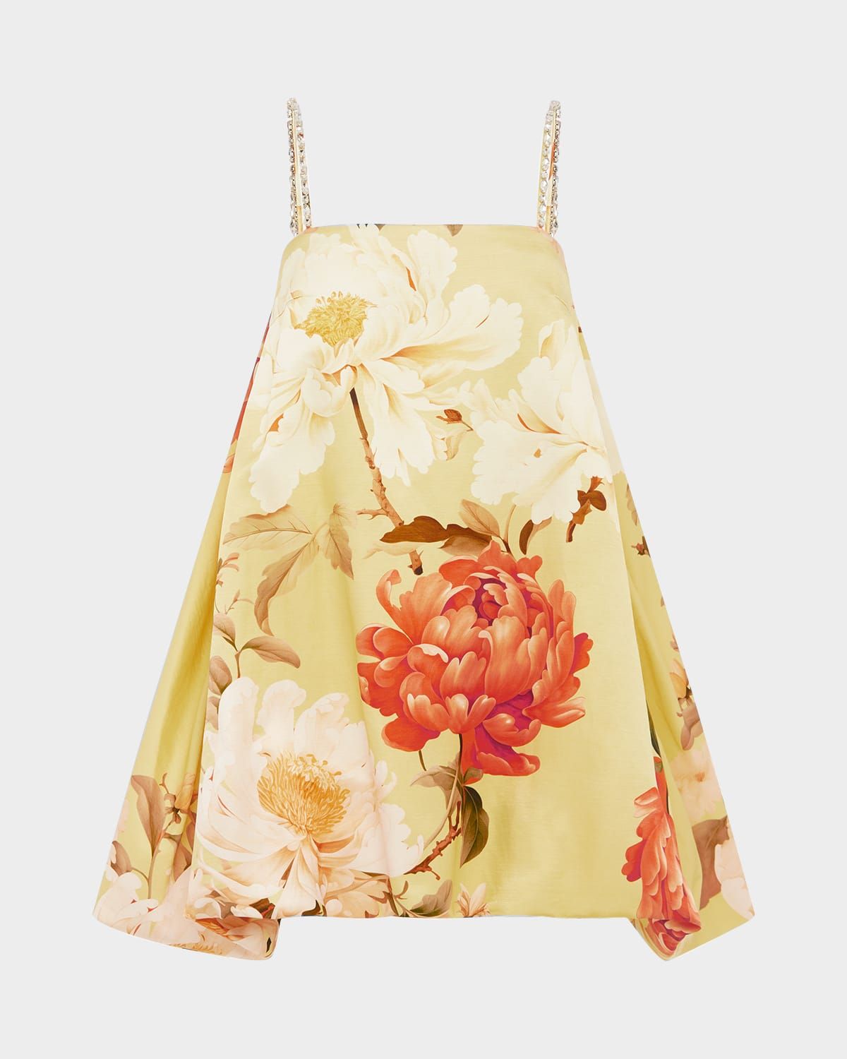 Patsy Crystal-Embellished Bubble Mini Dress