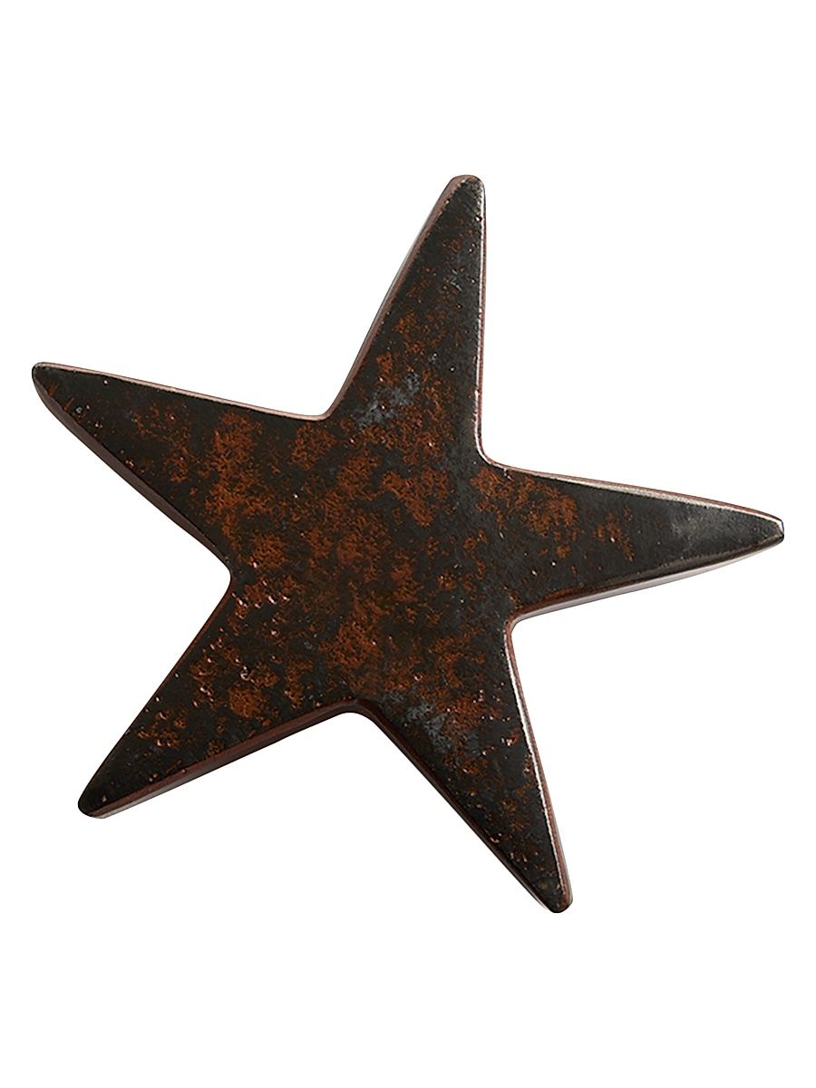 Estrella Star Cast Iron Decorative Object - Brown