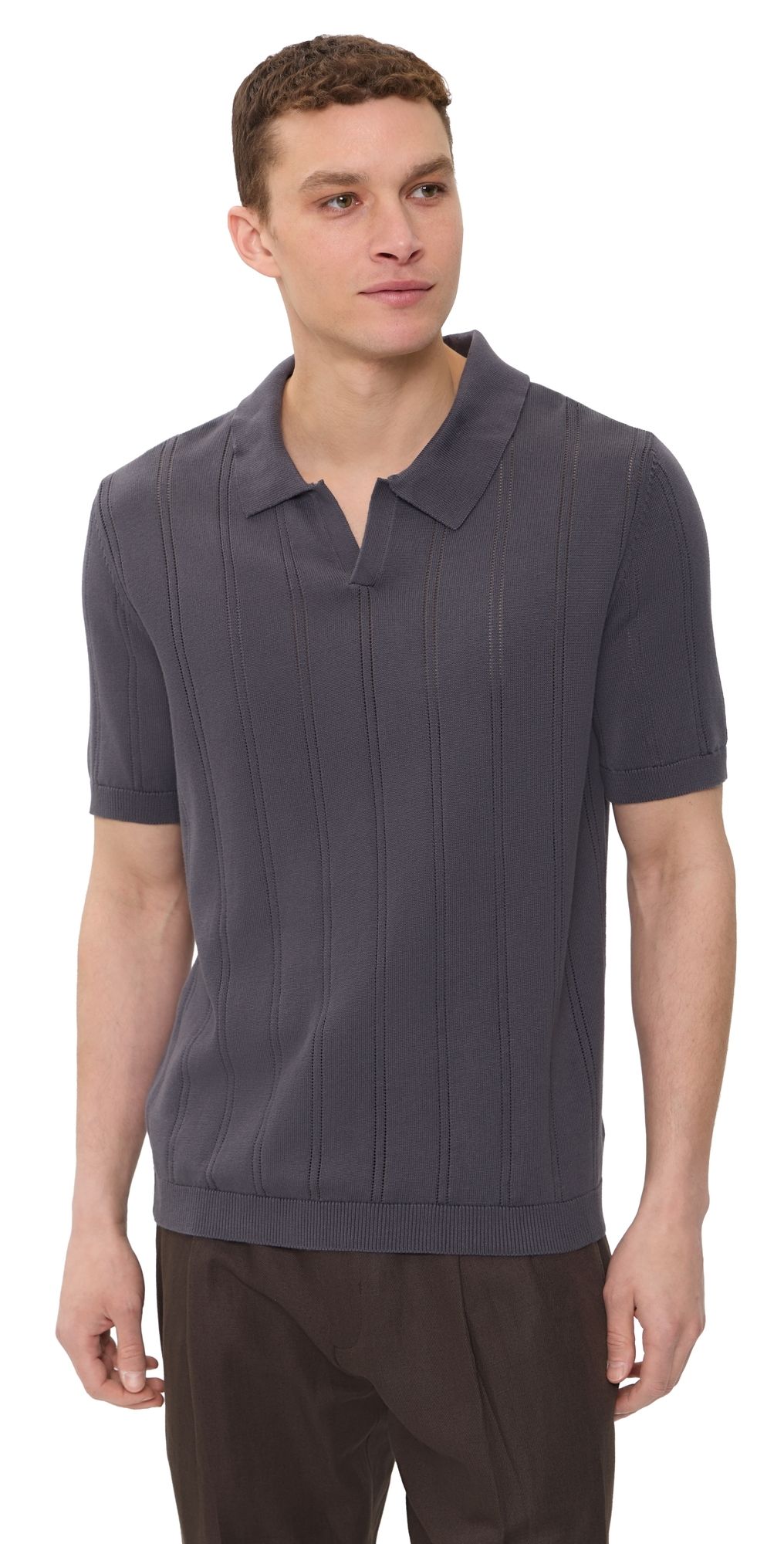 Alex Crane Lolo Sweater Polo Ash S