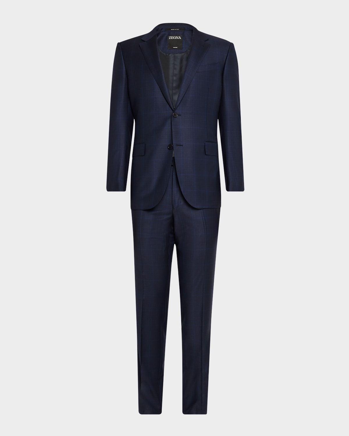 Men & apos;s Trofeo Tonal Plaid Suit