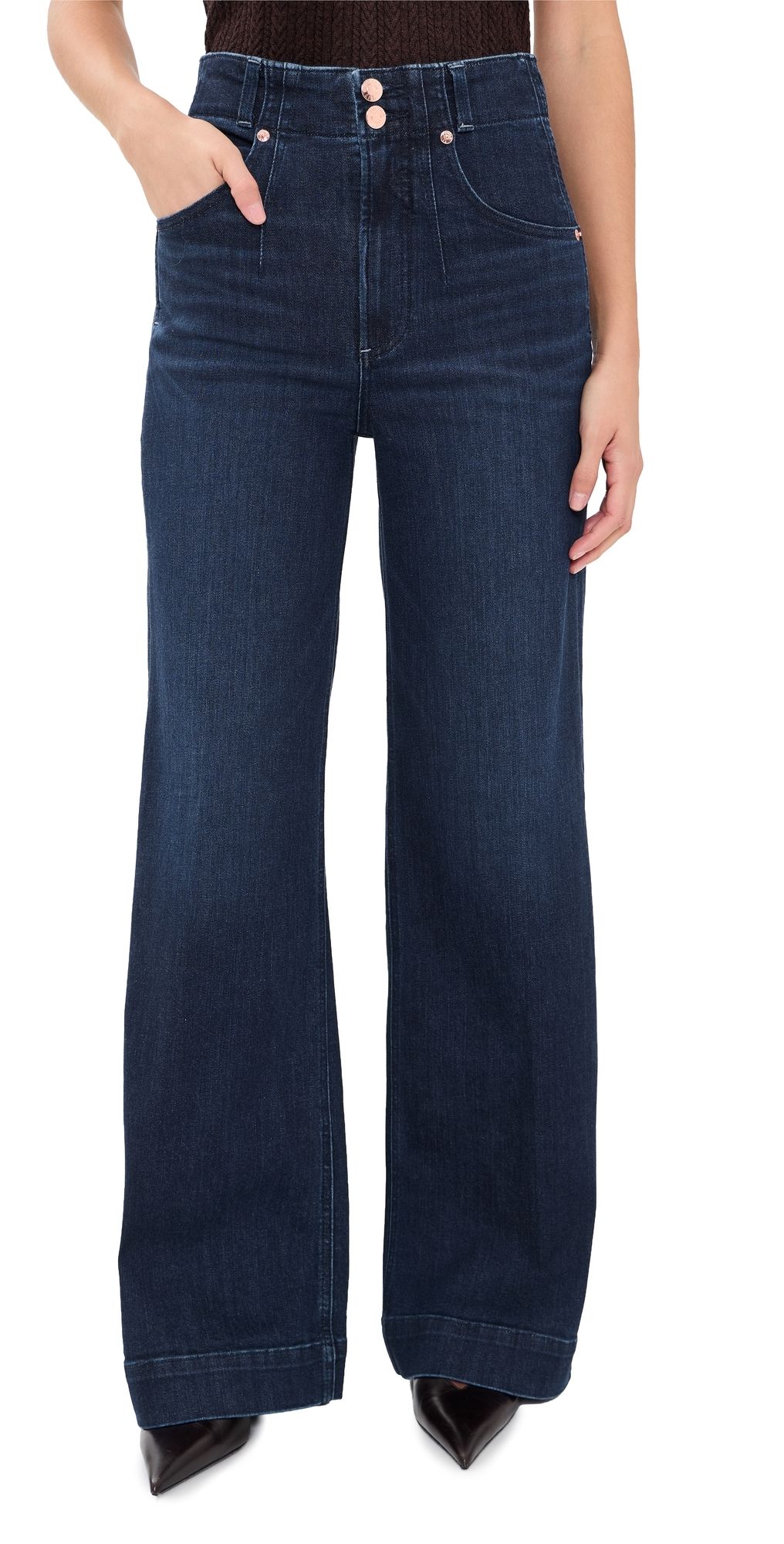 Pistola Lana High Rise Ultra Wide Leg Jeans Starstruck 31