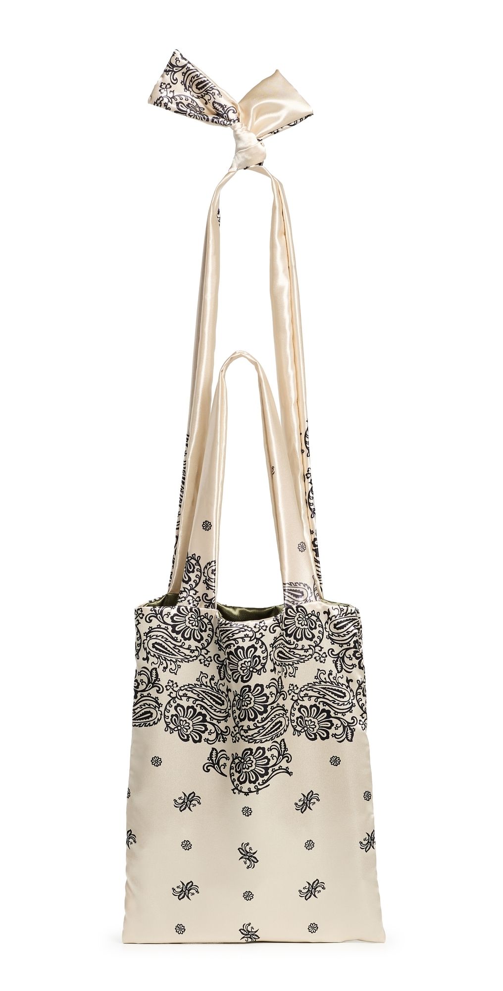 Maria La Rosa Bandana Couture Tote Pale Pink One Size