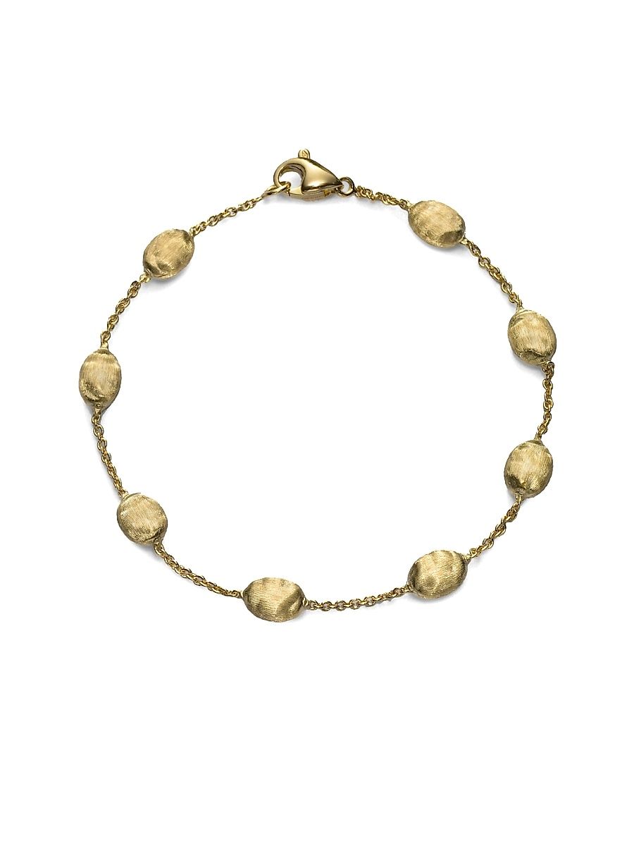 Women's Siviglia 18K Yellow Gold Bead Bracelet - Gold