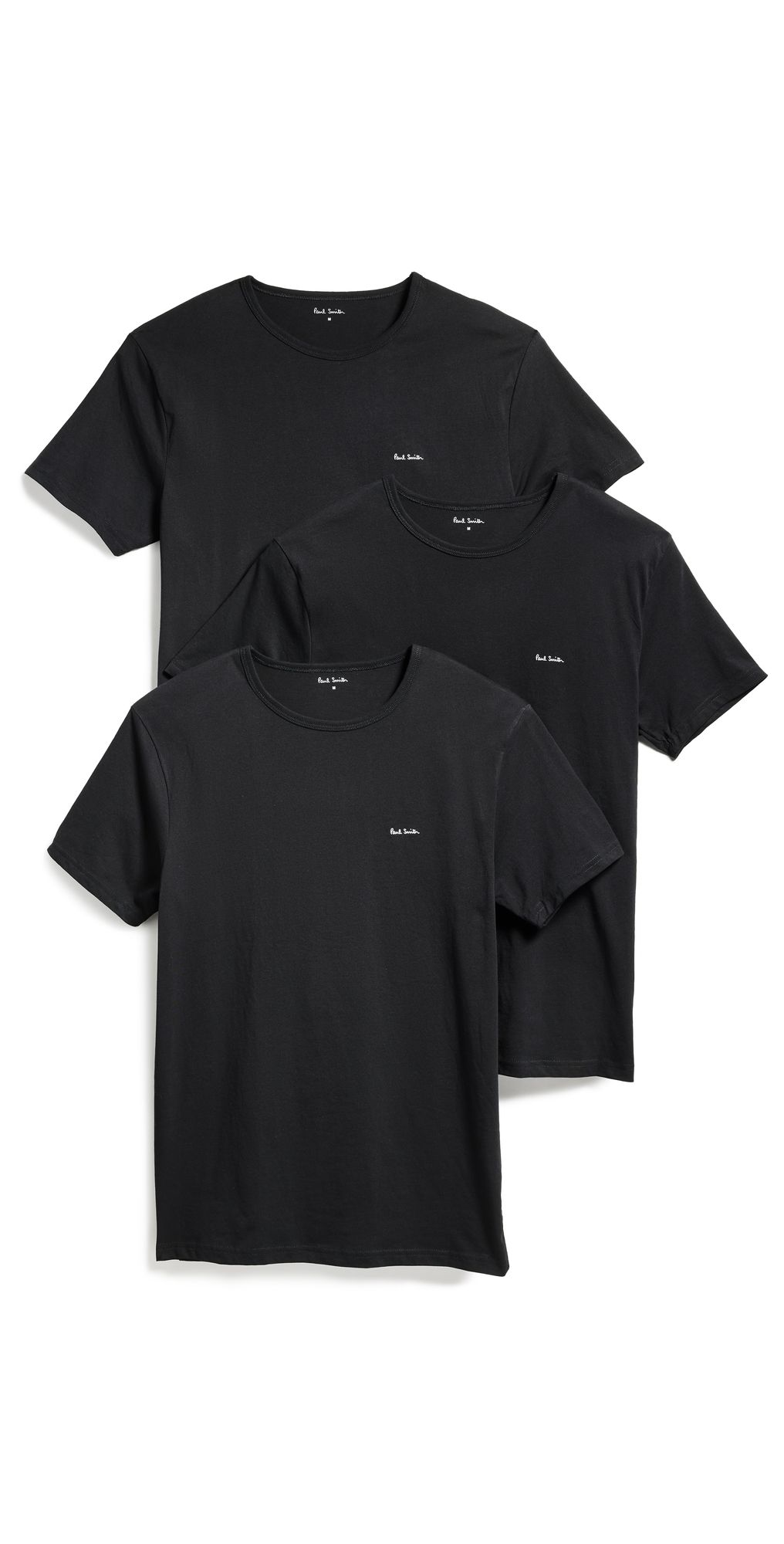Paul Smith T-Shirt 3 Pack Black L