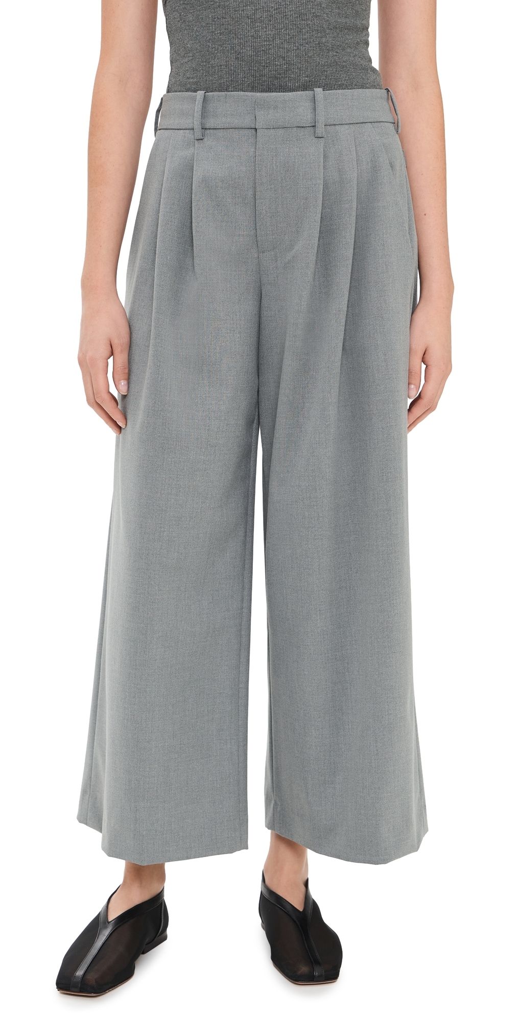 Sandy Liang Maki Trousers Grey 4